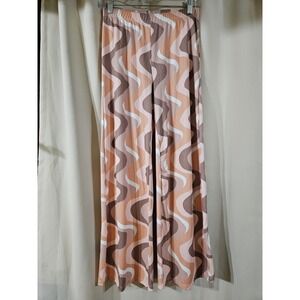 Princess Polly Latina 70s flowy wide leg high waisted pants Womens Size 8 Hippie